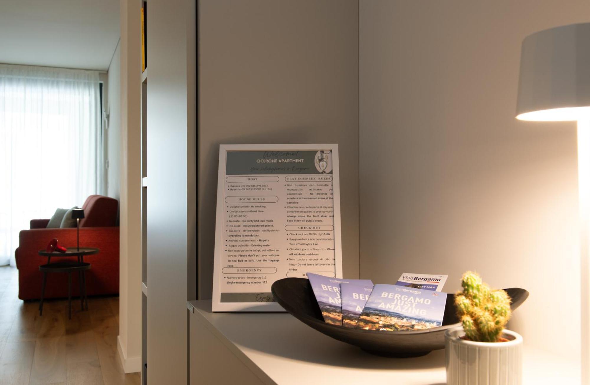 Cicerone Apartment 贝尔加莫 外观 照片